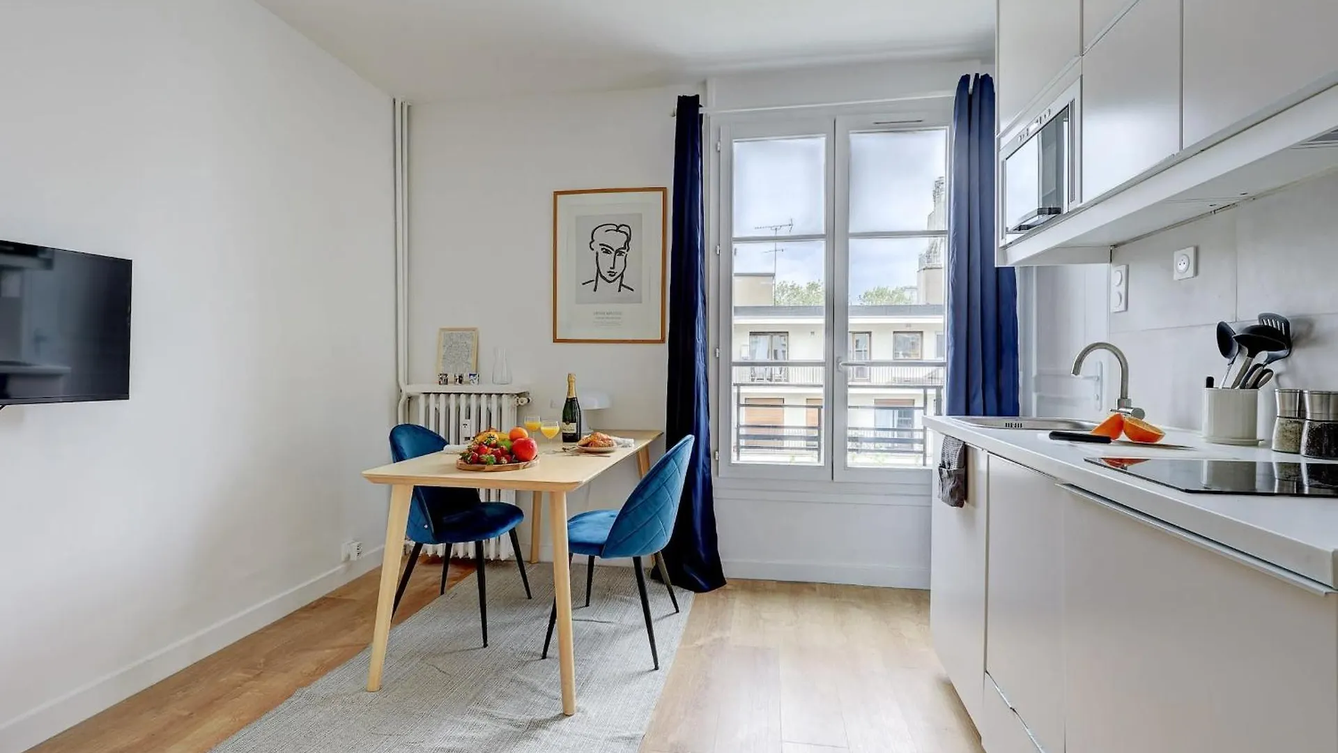 Daire Plantes 1br Cozy Flat